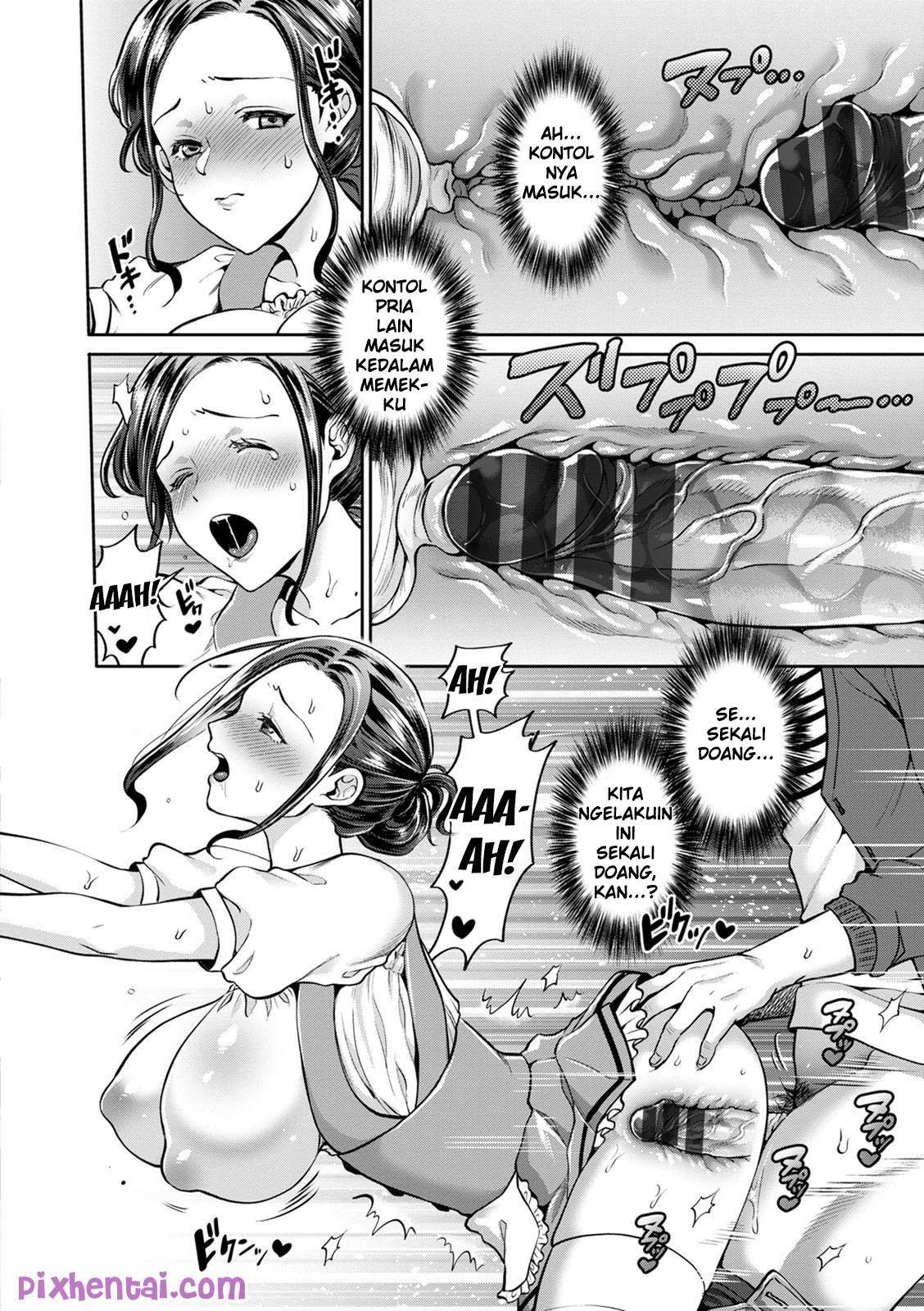Komik hentai xxx manga sex bokep Kang Colong Istri Orang Wife Waitress 12